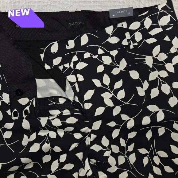 ✨ TALBOTS | Hampshire Leaves Ankle Pants - Picture 5 of 7